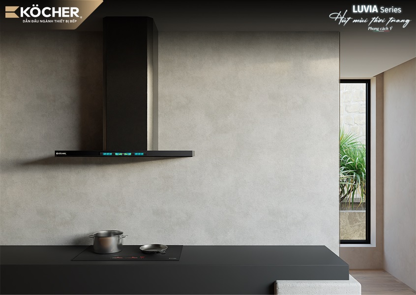 M&aacute;y h&uacute;t m&ugrave;i chữ T Kocher LUVIA BLACK