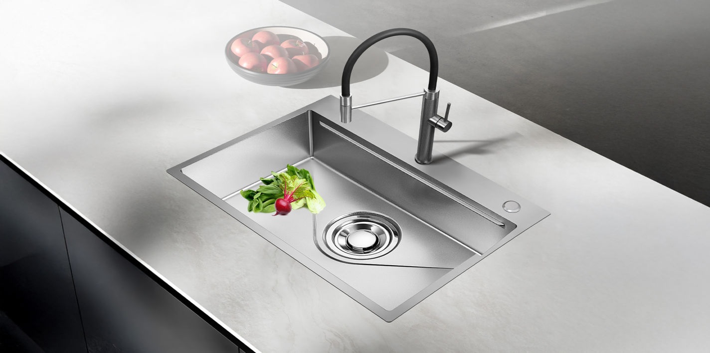 Chậu rửa b&aacute;t 1 hộc Grand X GX7850J Hikari