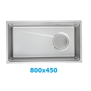 Chậu rửa bát 1 hộc Grand X GX8045LV Volcano