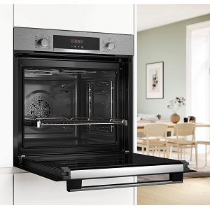 Lò nướng kết hợp lò hấp BOSCH HQA574ES3 Serie 4