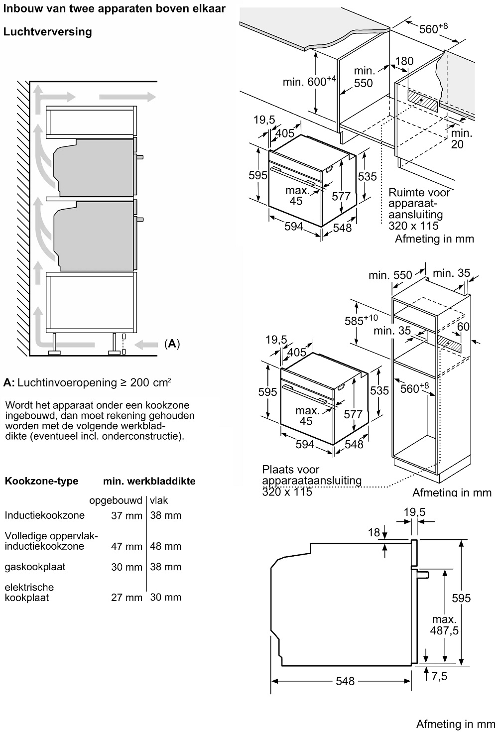 L&ograve; nướng &acirc;m tủ Bosch HBG7241B1 Serie 8