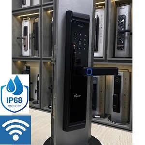 Khóa điện tử, vân tay thông minh DEMAX EL-MS88 BL