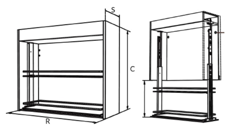 Kệ b&aacute;t đĩa n&acirc;ng hạ điện Inox Sus304 Nan Oval GRAND X Moonlight Series XL.70R XL.80R XL.90R