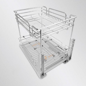 Giá gia vị chai lọ đa năng Inox 304 nan Oval GARIS GKV225 GKV230 GKV235 GKV240