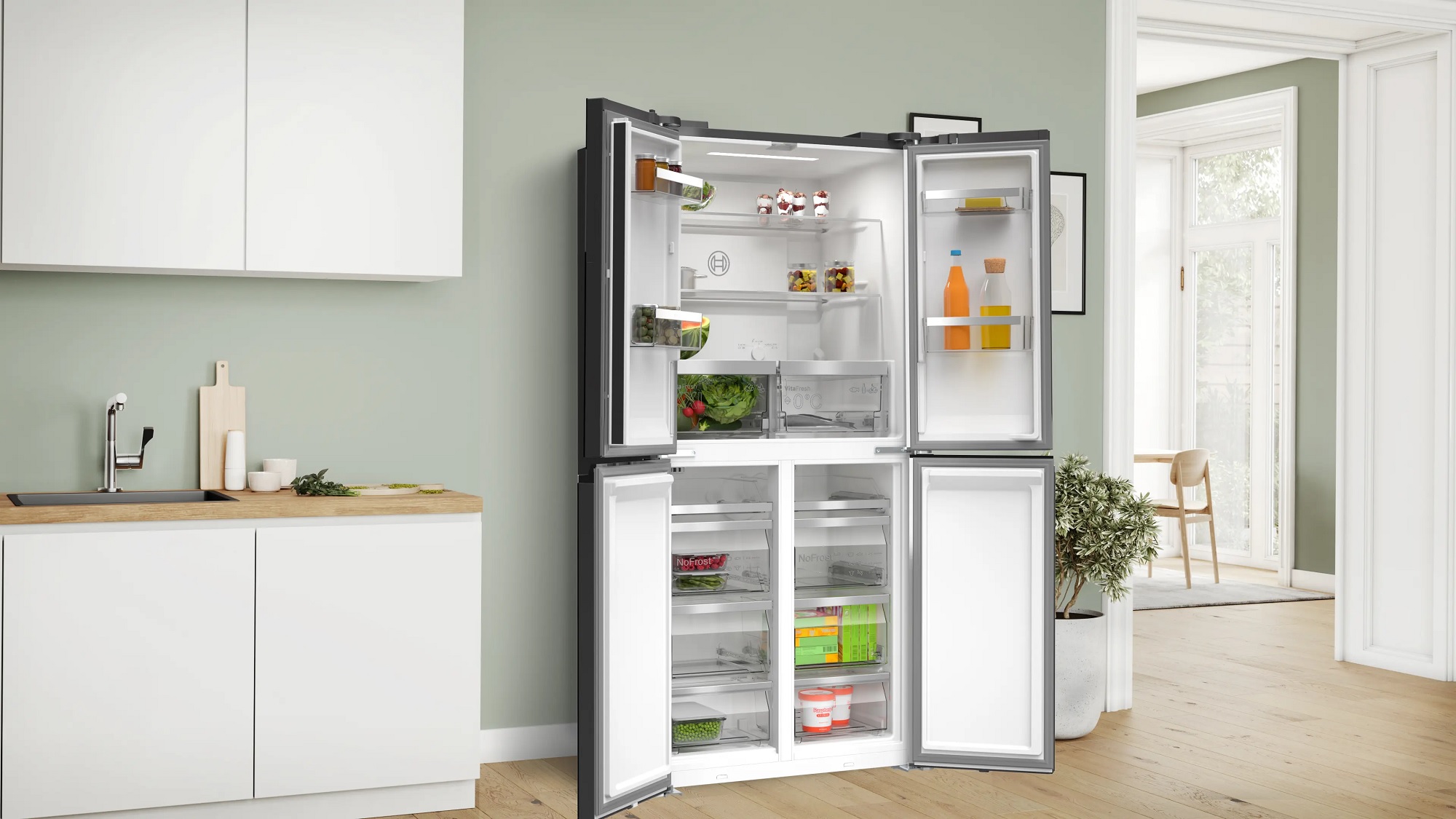 Tủ lạnh 4 cửa Bosch KMC85LEEA Series 4