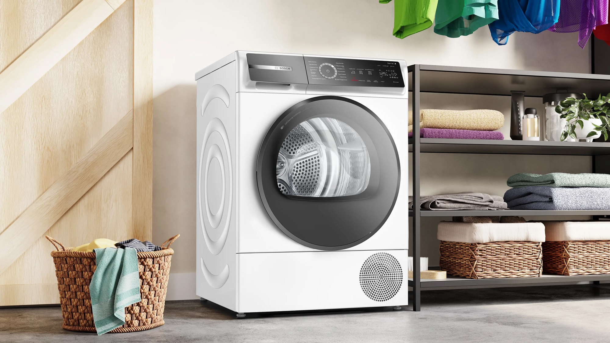 M&aacute;y sấy bơm nhiệt Bosch WQB245B40 Serie 8
