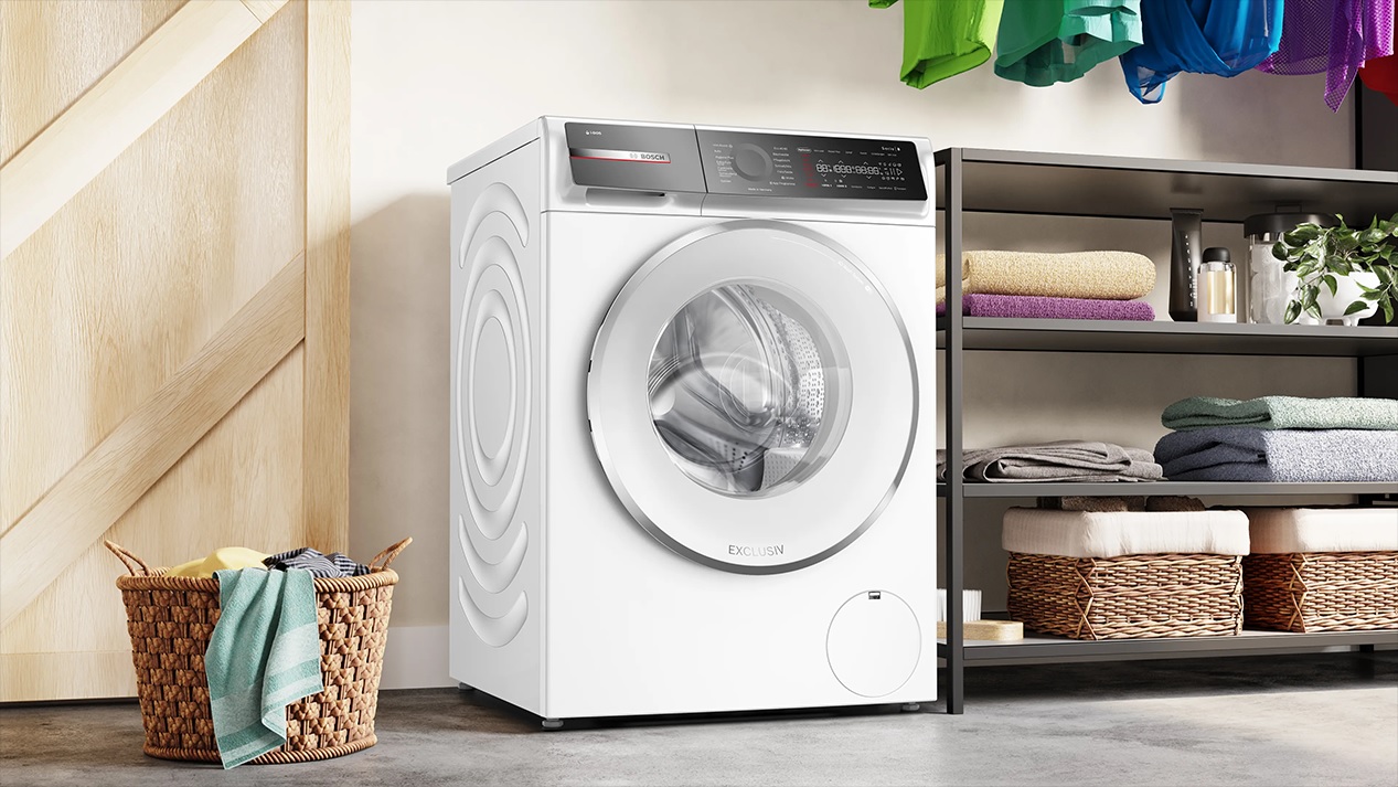 M&aacute;y giặt Bosch 10kg WGB256A90 Series 8 i-DOS Chống nhăn