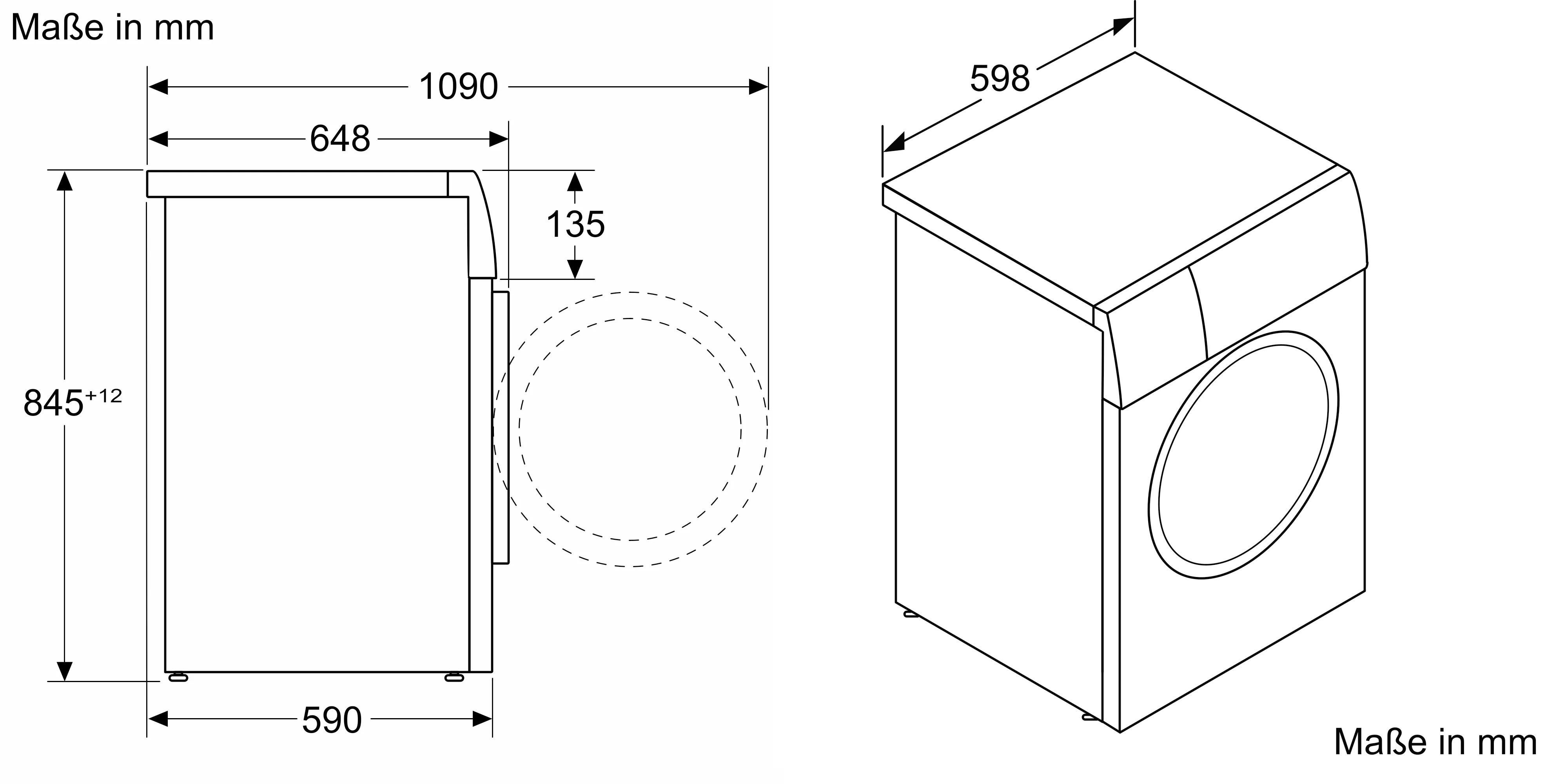 M&aacute;y giặt Bosch 10kg WGB256A90 Series 8 i-DOS Chống nhăn