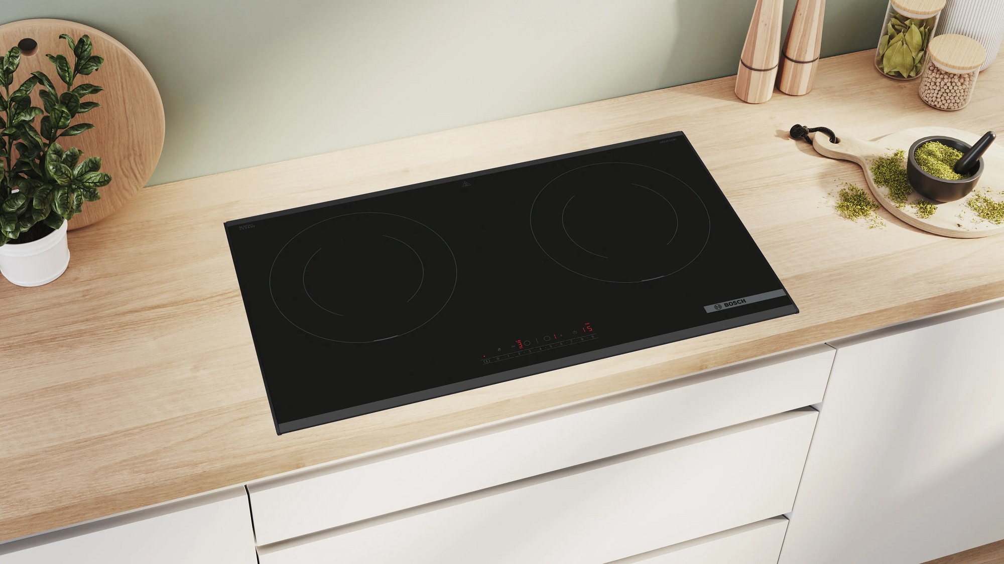 Bếp từ 2 l&ograve; Bosch PPI8256XVN