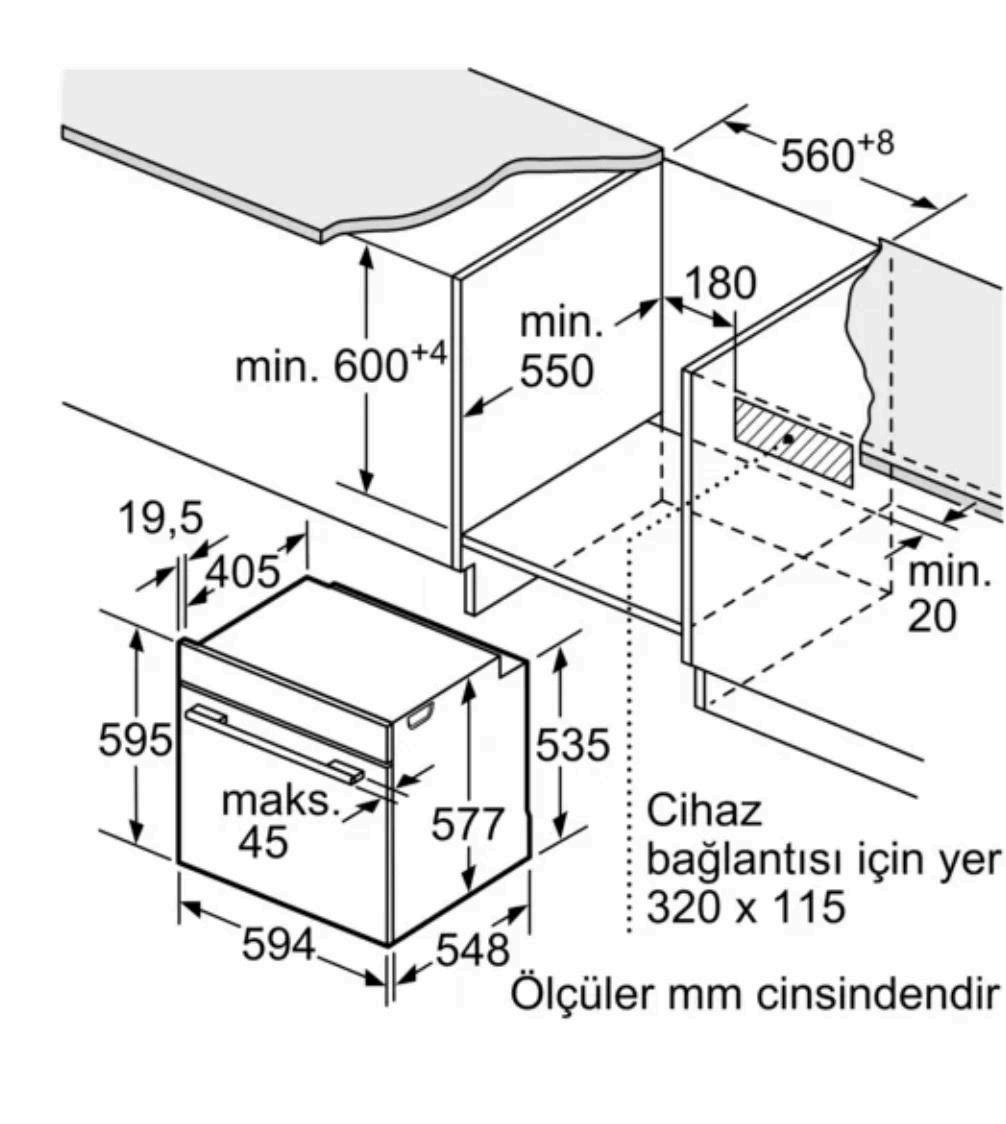 L&ograve; nướng &acirc;m tủ Bosch HBG7341B1B Series 8