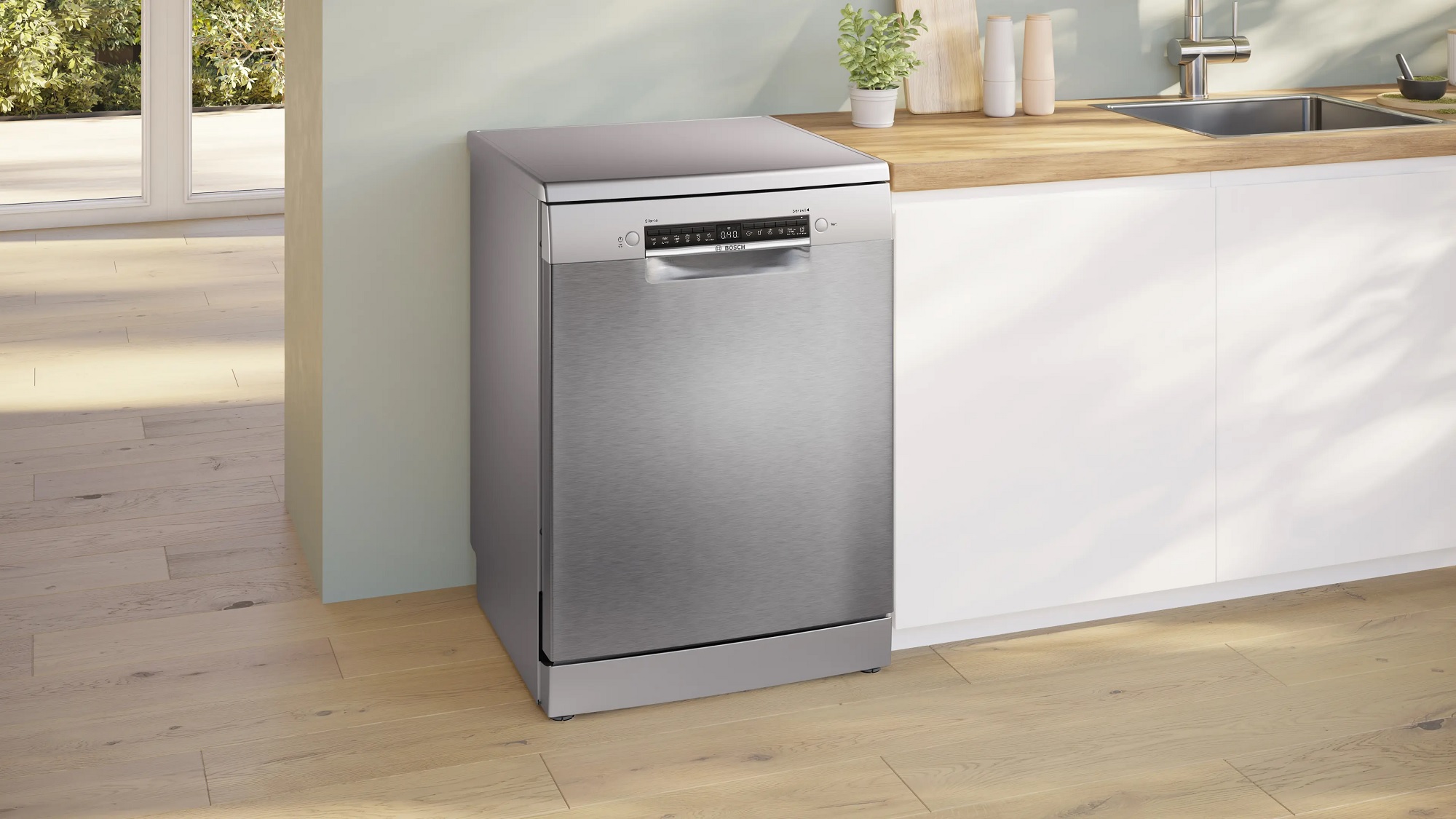 M&aacute;y rửa b&aacute;t độc lập Bosch SMS4EVI04E Serie 4