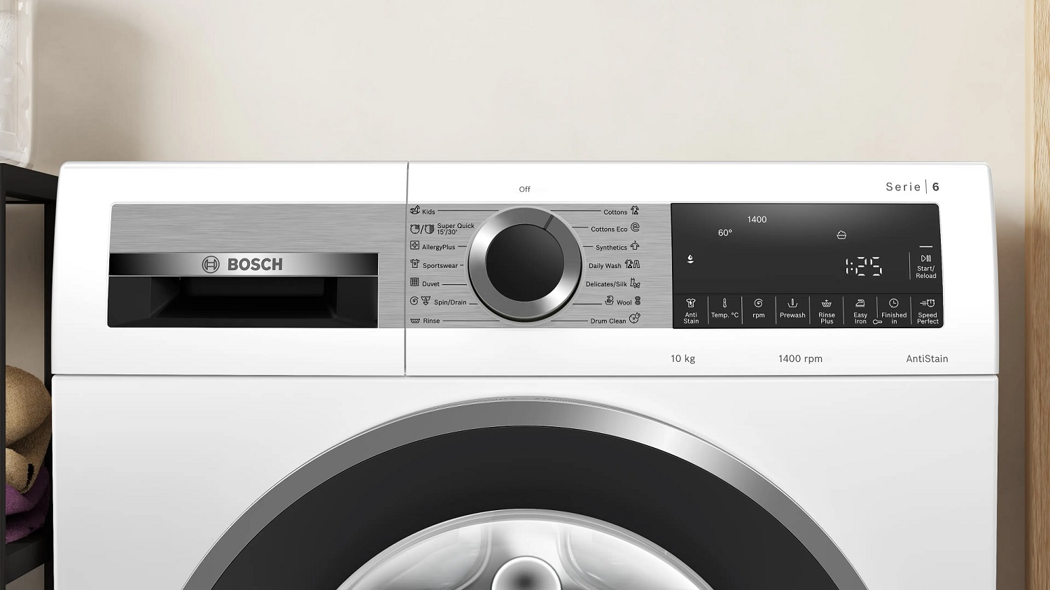 Máy giặt Bosch 10kg WGG25400SG Series 6
