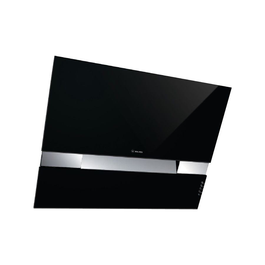 Máy hút mùi áp tường dạng nghiêng 80cm Malloca KITE BLACKK200B