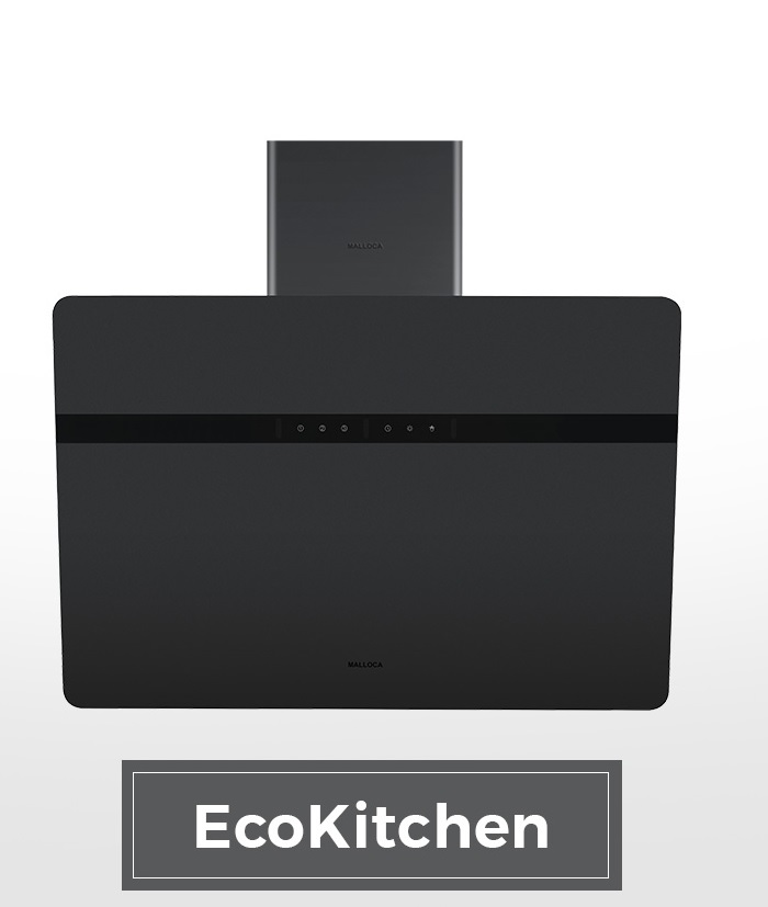 Máy hút mùi áp tường dạng nghiêng 80cm Malloca EcoKitchen MC80ECO