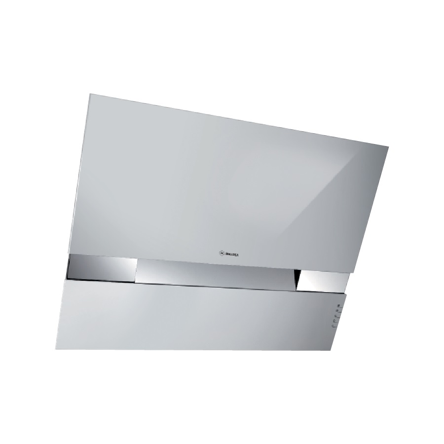 Máy hút mùi áp tường dạng nghiêng 80cm Malloca KITE WHITEK200W