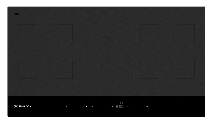 Bếp từ 3 lò Malloca Skylux MH803