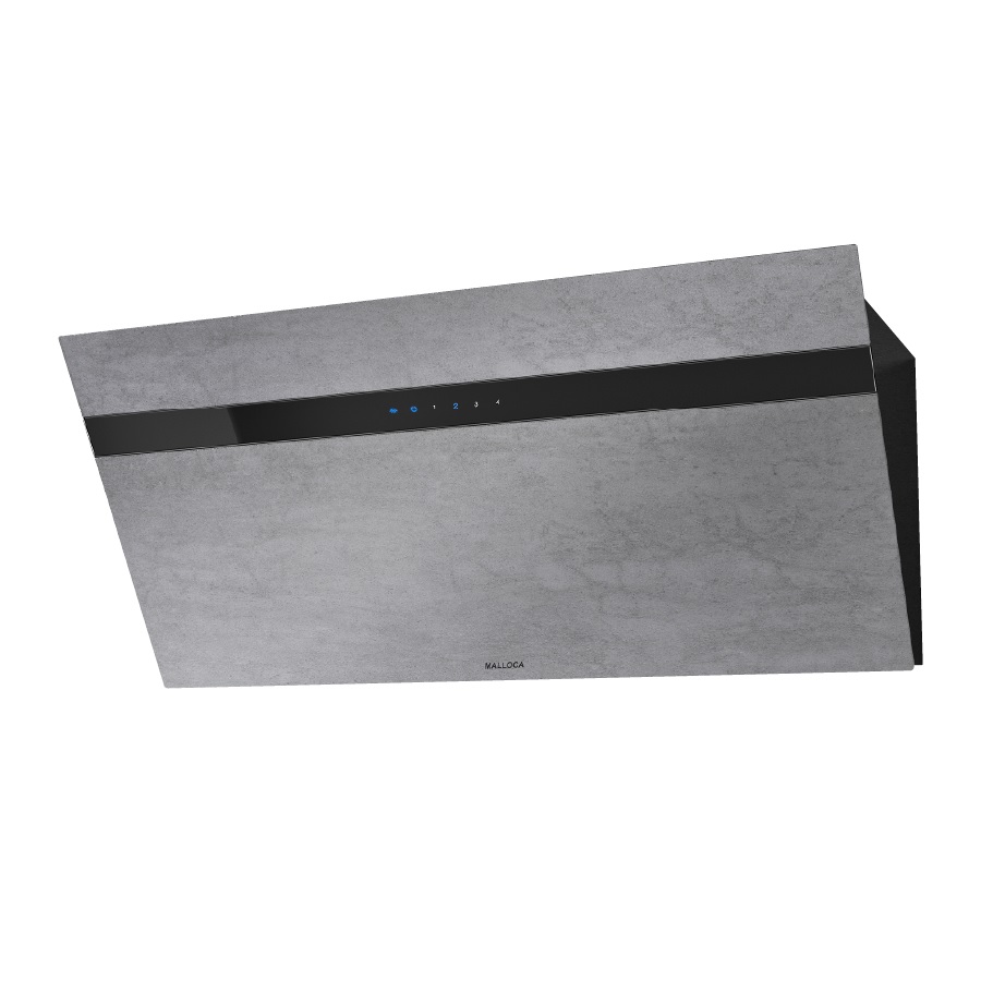 Máy hút mùi áp tường dạng nghiêng 90cm Malloca VITA V13GRES