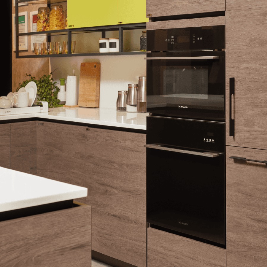 Lò vi sóng âm tủ không đĩa xoay 45cm dung tích 40L Malloca MW40CP