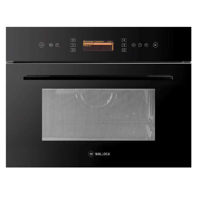 Lò vi sóng âm tủ không đĩa xoay 45cm dung tích 40L Malloca MW40CP