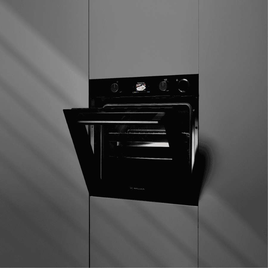 Lò nướng âm tủ 60cm bù ẩm thủy phân dung tích 75L Malloca MSOB75TFT