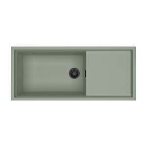 Chậu rửa chén đá granite 1 hố kích thước 116cm Malloca SENSE K82