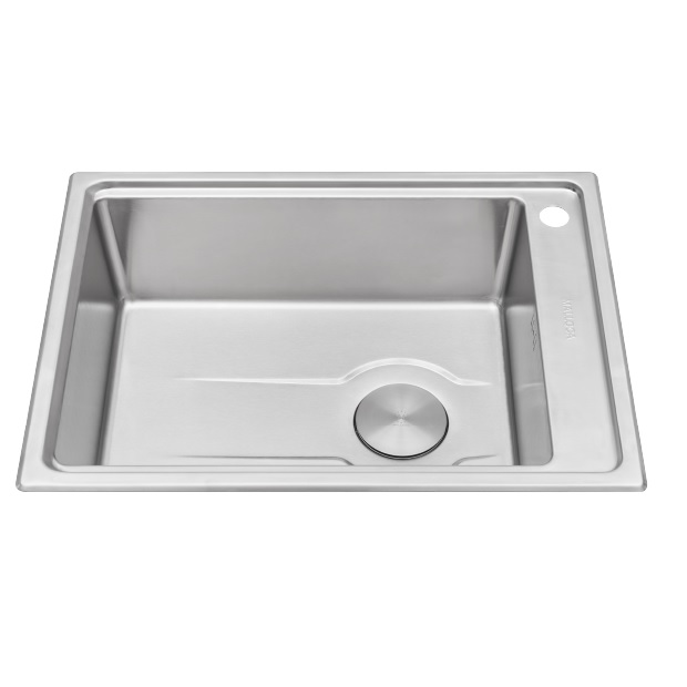 Chậu rửa chén 1 hố Inox 304 kích thước 66cm Malloca MS5066W