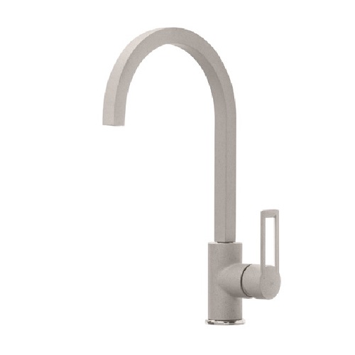 Vòi rửa chén nóng lạnh đồng thau sơn phủ Malloca MF043