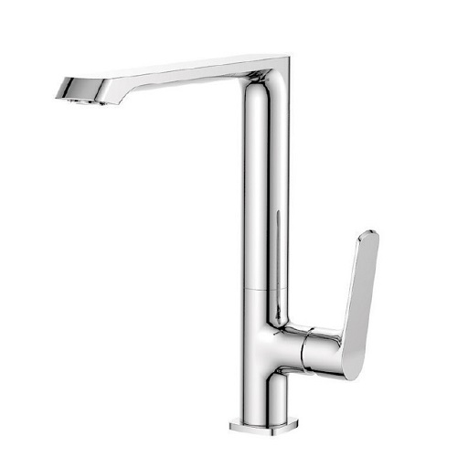 Vòi rửa chén nóng lạnh đồng thau Chrome Malloca K82C