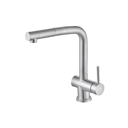 Vòi rửa chén nóng lạnh dây rút Inox 304 Malloca K103SS
