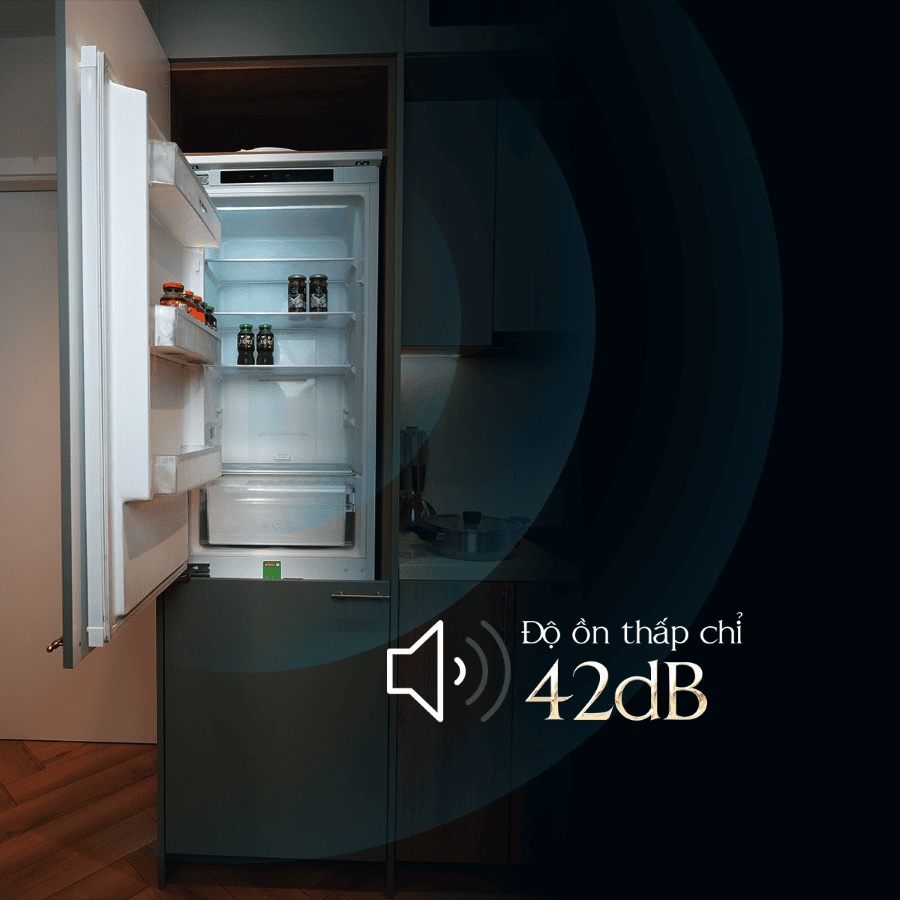 Tủ lạnh âm tủ 54cm 236L Malloca MF246EBI